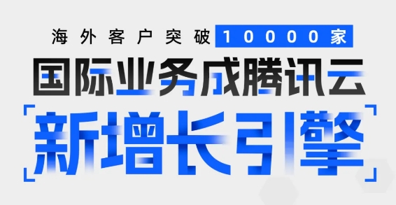 海外客户突破10000家！腾讯云公布国际化业务成绩单