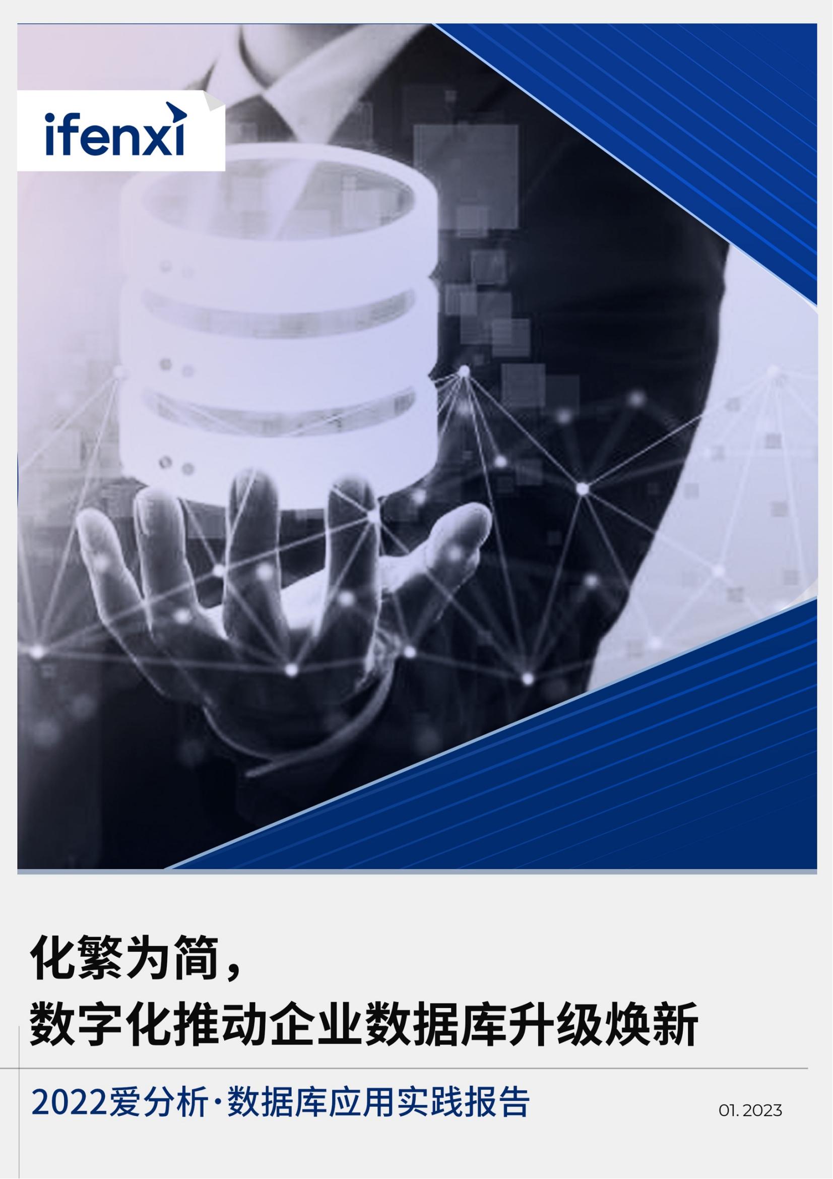 爱分析2022数据库应用实践报告41页