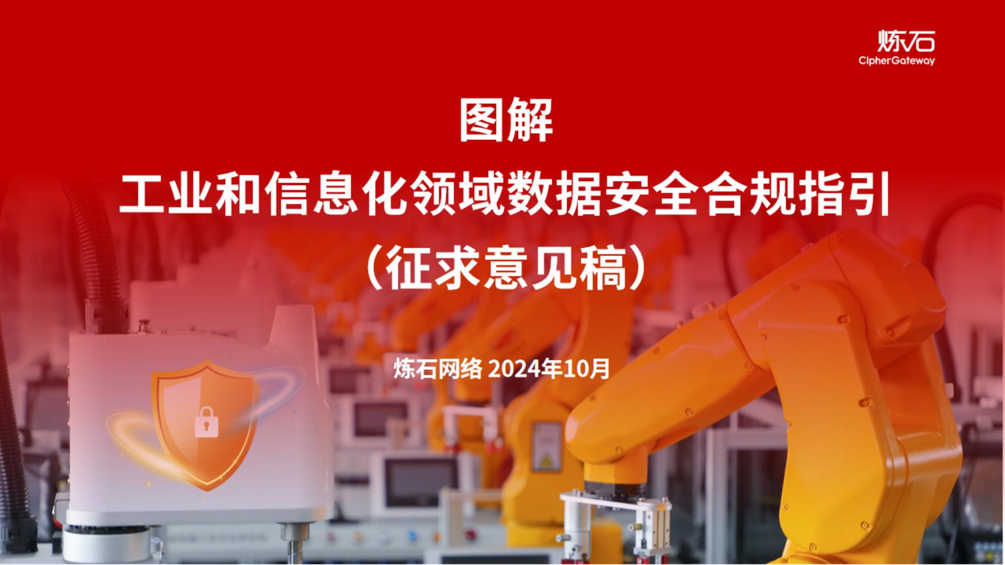 炼石图解工业和信息化领域数据安全合规指引征求意见稿.V1.0.0258页