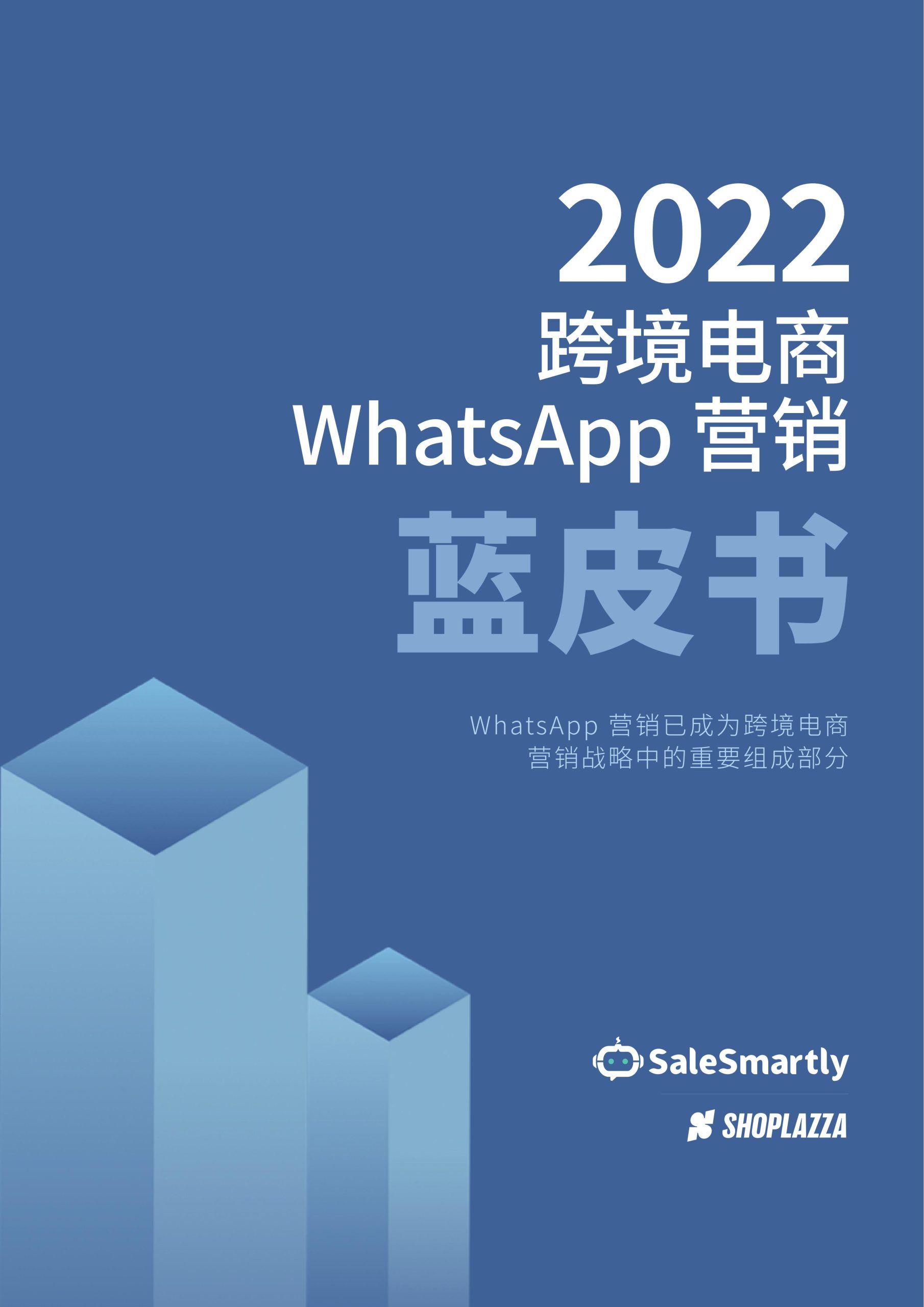 店匠科技SaleSmartly2022跨境电商WhatsApp营销蓝皮书24页